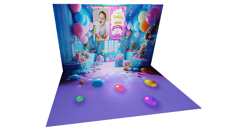 Immersive Party Room Projection