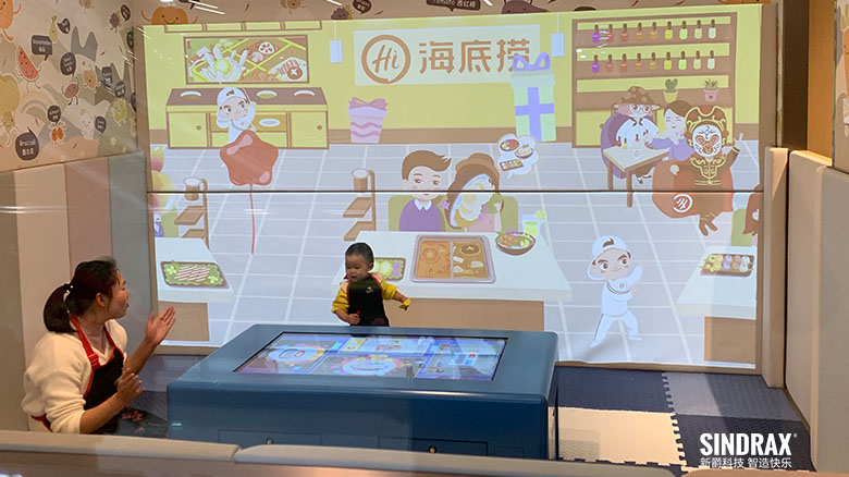 Interactive Solution for Kid-friendiy Restaurant