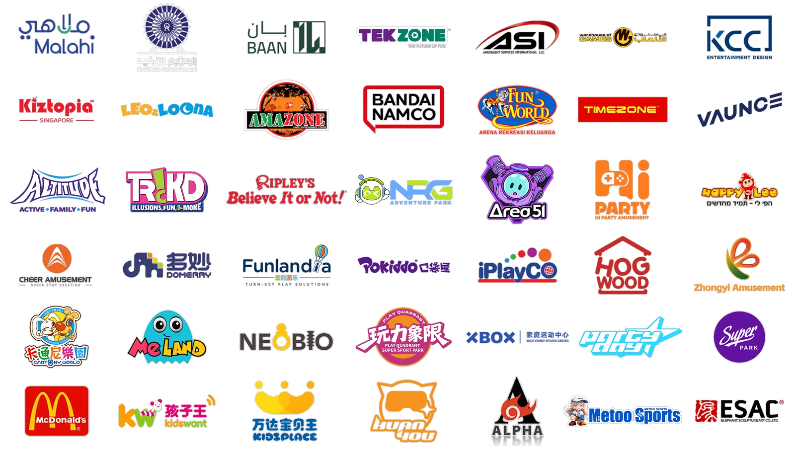SINDRAX – Client Brand Logos Logos of brands featured in the Sindrax Clients section